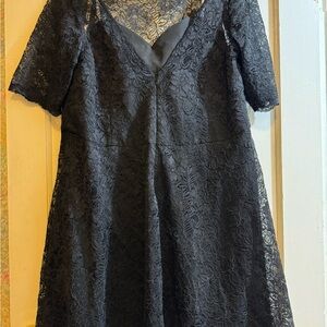 Black tie event? This lace just below the knee dress will be perfect!